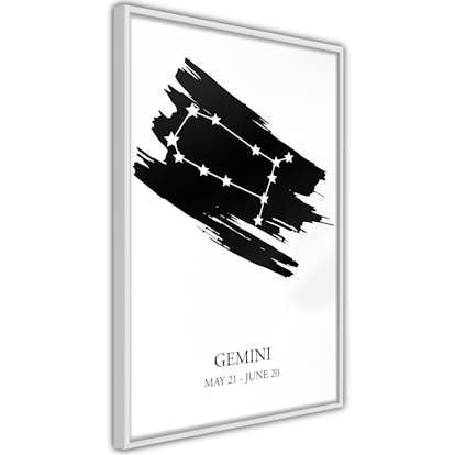 Poster Arkiio Affisch Zodiac Signs Gemini