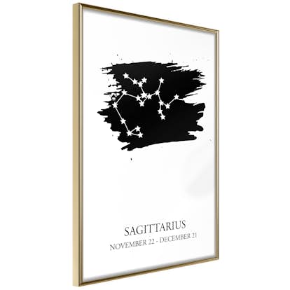 Poster Artgeist Affisch Zodiac Signs Sagittarius