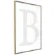 Poster Artgeist Affisch Letter B