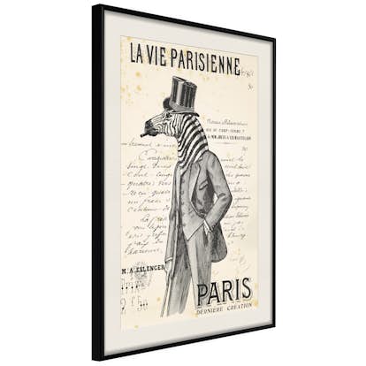 Poster Artgeist Affisch La Vie Parisienne