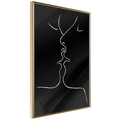 Poster Artgeist Affisch Kiss