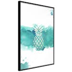 Poster Artgeist Affisch Pineapple in Watercolours