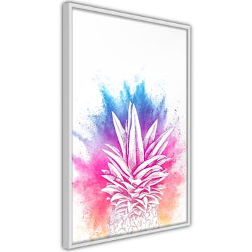 Poster Artgeist Affisch Colourful Pineapple
