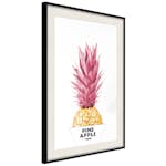 Poster Artgeist Affisch Golden Pineapple