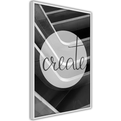 Poster Artgeist Affisch Create