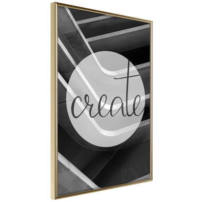 Poster Artgeist Affisch Create