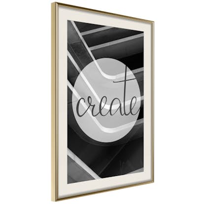 Poster Artgeist Affisch Create