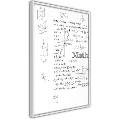 Poster Artgeist Affisch Math