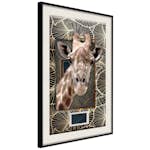 Poster Artgeist Affisch Giraffe