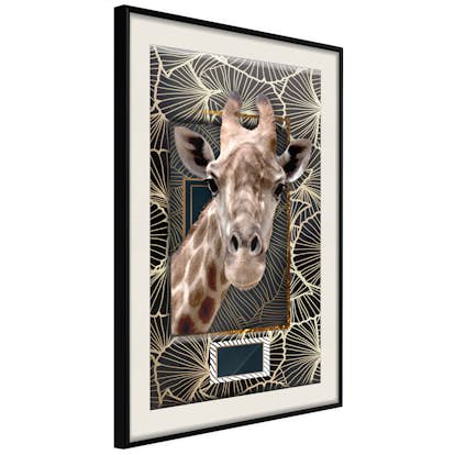 Poster Artgeist Affisch Giraffe