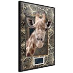 Poster Artgeist Affisch Giraffe