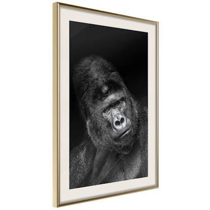 Poster Artgeist Affisch Gorilla