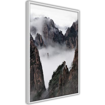 Poster Artgeist Affisch Fog Over Huang Shan