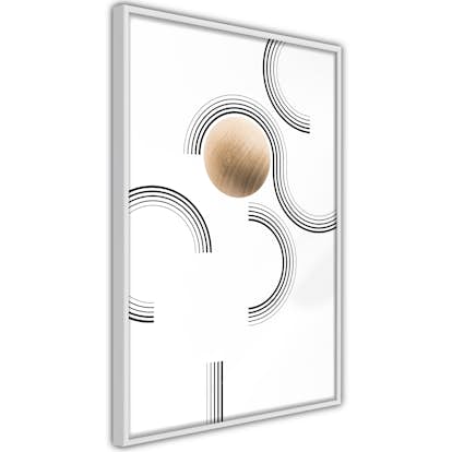 Poster Artgeist Affisch Locked Ball