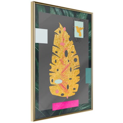 Poster Arkiio Affisch Golden Leaf
