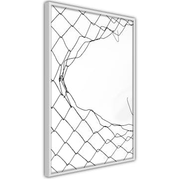 Poster Artgeist Affisch Torn Net