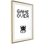 Poster Artgeist Affisch Game Over