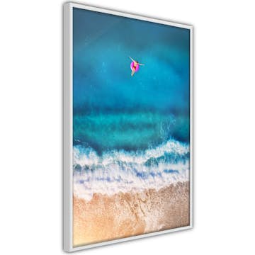 Poster Artgeist Affisch Swimming In The Sea