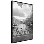 Poster Artgeist Affisch Bikes On Bridge