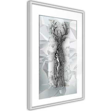 Poster Artgeist Affisch Silver Deer