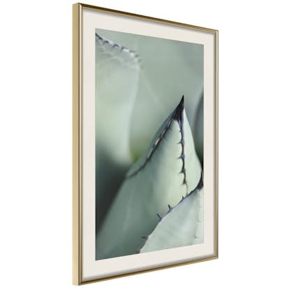 Poster Artgeist Affisch Green Spikes