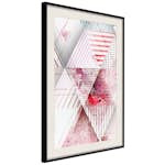 Poster Artgeist Affisch Geometric Triangle