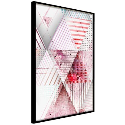 Poster Artgeist Affisch Geometric Triangle