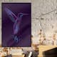 Poster Artgeist Affisch Purple Hummingbird