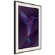 Poster Artgeist Affisch Purple Hummingbird