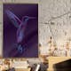 Poster Artgeist Affisch Purple Hummingbird