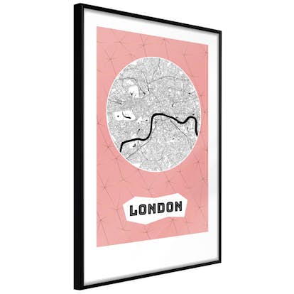 Poster Artgeist Affisch Central London