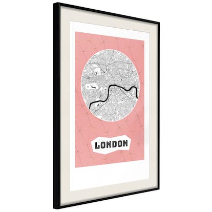 Poster Artgeist Affisch Central London