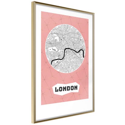 Poster Artgeist Affisch Central London