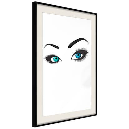 Poster Artgeist Affisch Two-Colored Eyes