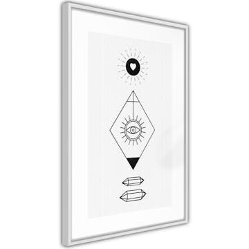 Poster Artgeist Affisch Symbols