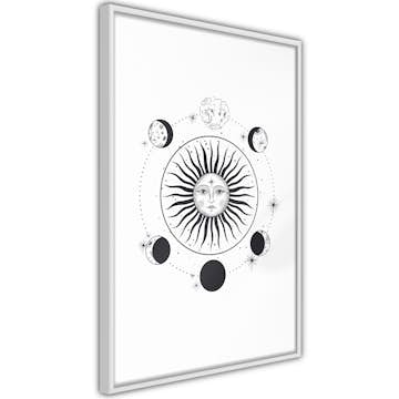 Poster Artgeist Affisch Moon Phases