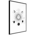 Poster Artgeist Affisch Moon Phases