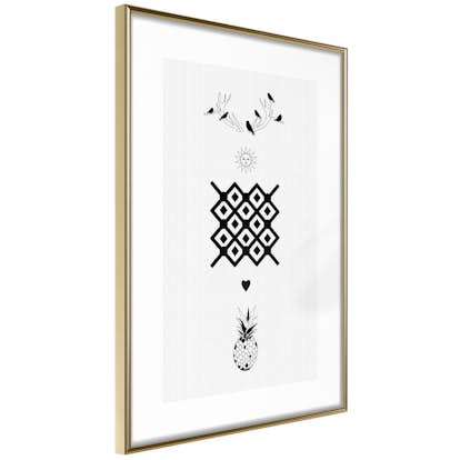 Poster Artgeist Affisch Happiness