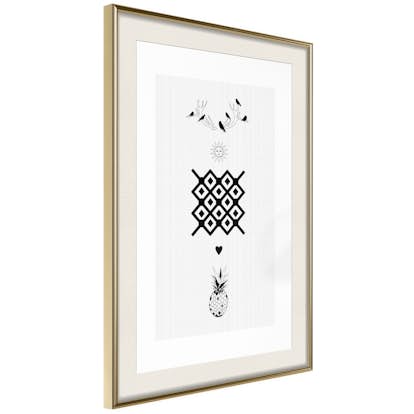 Poster Artgeist Affisch Happiness