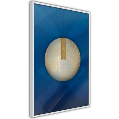 Poster Artgeist Affisch Indigo Abstraction