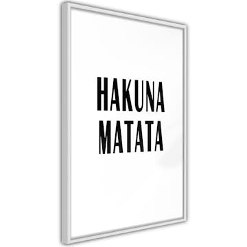 Poster Artgeist Affisch Hakuna Matata