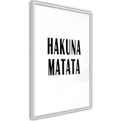 Poster Artgeist Affisch Hakuna Matata