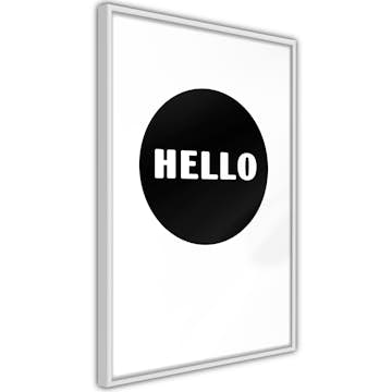 Poster Artgeist Affisch Good Morning Message