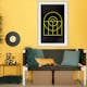 Poster Arkiio Affisch Black Geometry