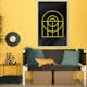 Poster Arkiio Affisch Black Geometry