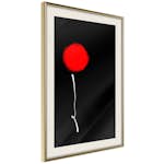 Poster Artgeist Affisch Minimalist Flower