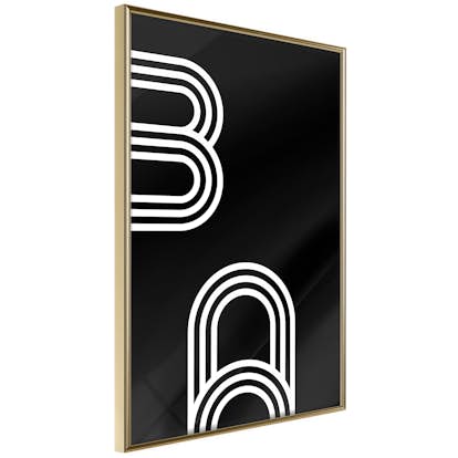 Poster Artgeist Affisch Retro Lines