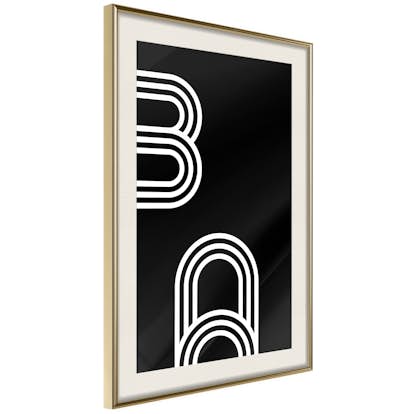 Poster Artgeist Affisch Retro Lines