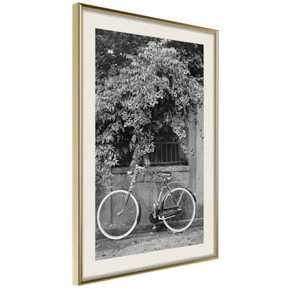 Poster Artgeist Affisch Bicycle and Flowers