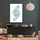 Poster Arkiio Affisch Floral Planet
